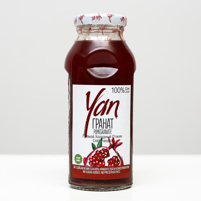 Гранатовый сок YAN, прямого холодного отжима, 250 мл
Гранатовый сок YAN, прямого холодного отжима, 250 мл