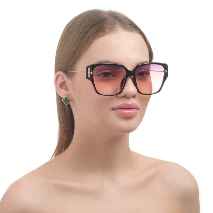 Очки солнцезащитные "Мастер К." UV 400, линза 5.5х6 см, ширина 15 см, дужка 15 см
Очки солнцезащитные "Мастер К." UV 400, линза 5.5х6 см, ширина 15 см, дужка 15 см