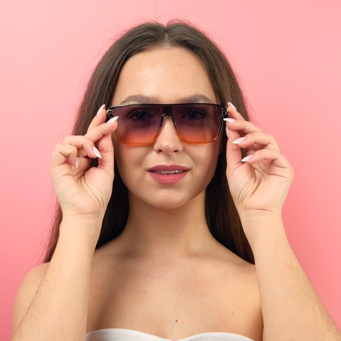 Очки солнцезащитные, UV 400, линза 6х6 см, ширина 15 см, дужка 14.5 см
Очки солнцезащитные, UV 400, линза 6х6 см, ширина 15 см, дужка 14.5 см