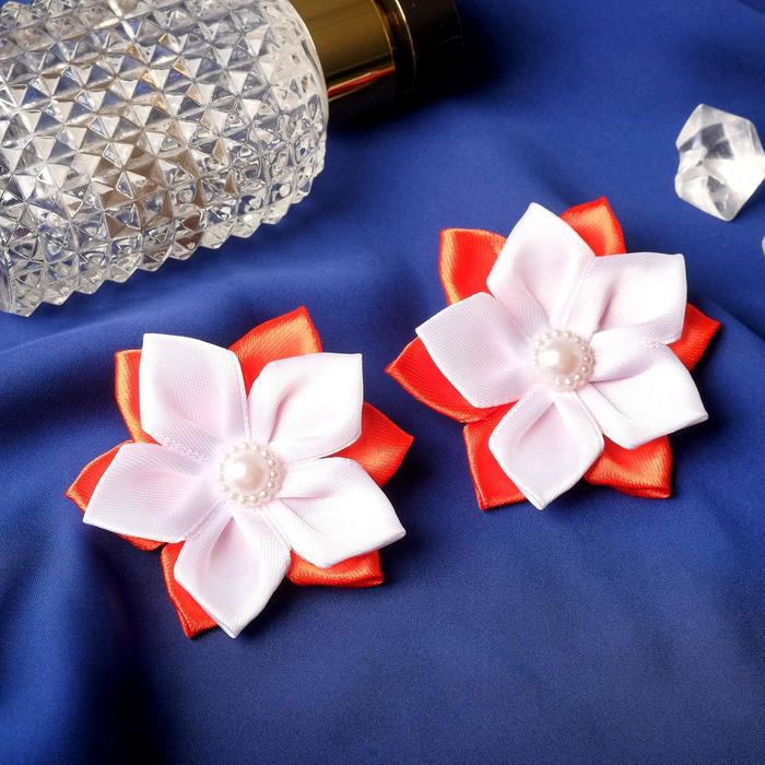 Резинка для волос "Цветочек" (цена за пару) бело-красный
Резинка для волос "Цветочек" (цена за пару) бело-красный