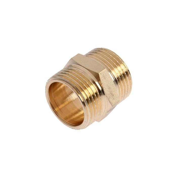 Ниппель TIM SM033, 3/4", наружная резьба, латунь
Ниппель TIM SM033, 3/4", наружная резьба, латунь