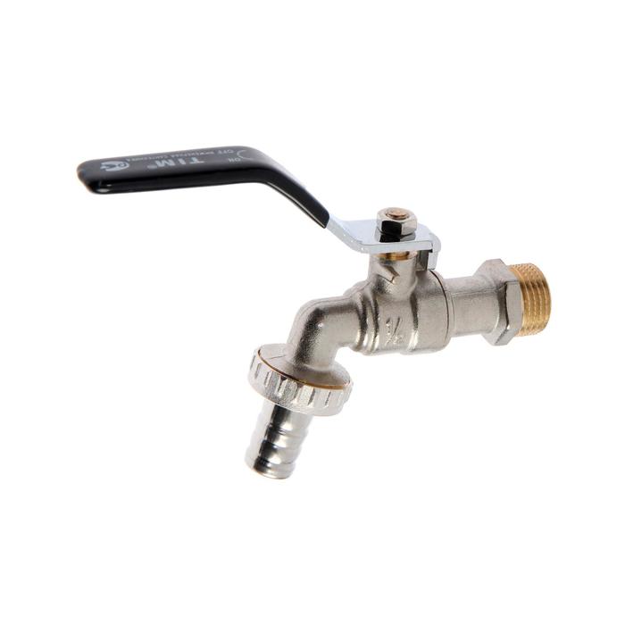 Кран водоразборный TIM DE1224, 1/2", наружная резьба, усиленный, рычаг
Кран водоразборный TIM DE1224, 1/2", наружная резьба, усиленный, рычаг