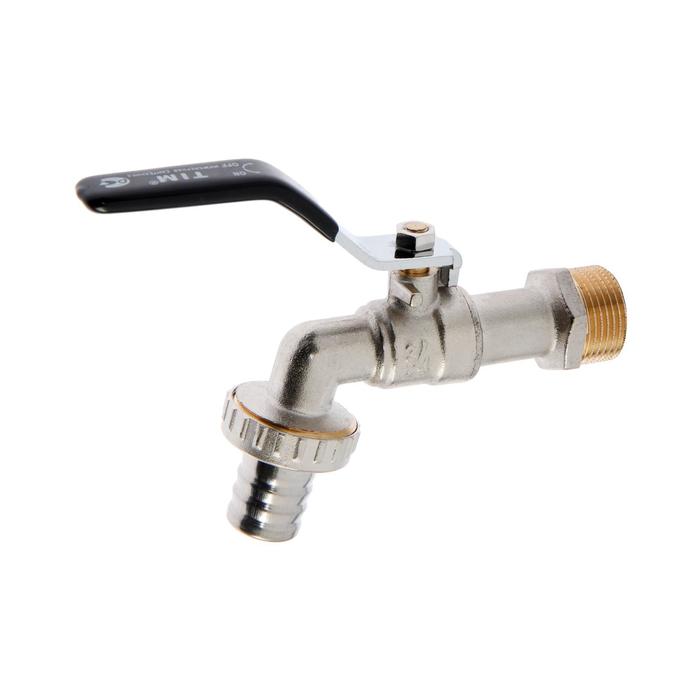 Кран водоразборный TIM DE1225, 3/4", наружная резьба, усиленный, рычаг
Кран водоразборный TIM DE1225, 3/4", наружная резьба, усиленный, рычаг