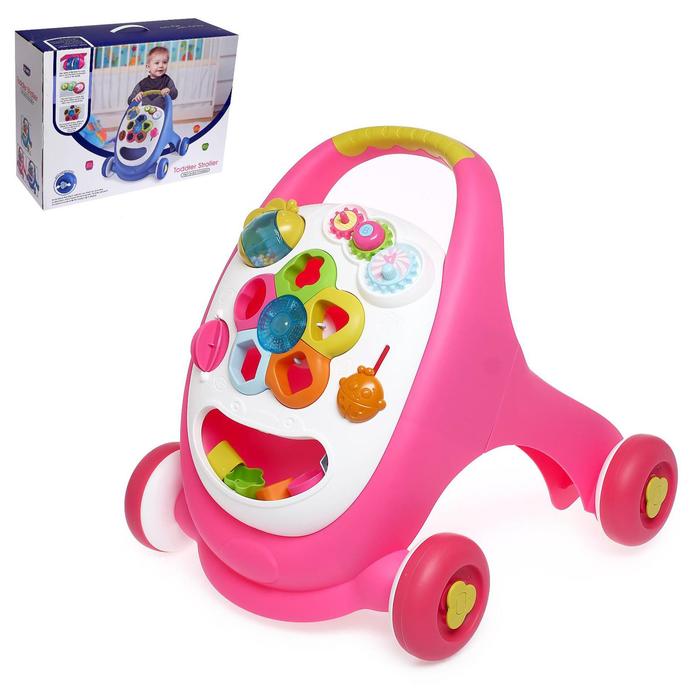 Каталка-ходунок «Первые шаги», цвет розовый
Каталка-ходунок «Первые шаги», цвет розовый