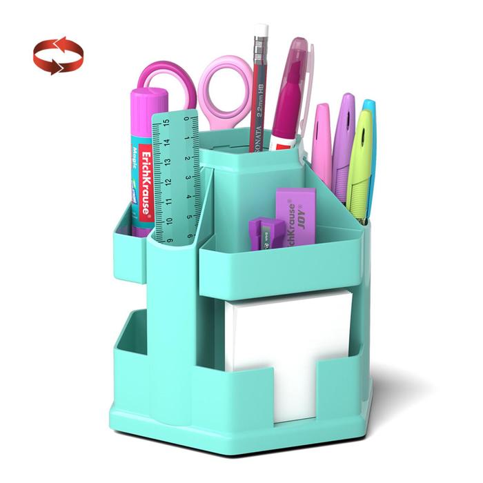 Набор настольный ErichKrause Office Pastel Mint, 12 предметов, вращающийся, мятный
Набор настольный ErichKrause Office Pastel Mint, 12 предметов, вращающийся, мятный