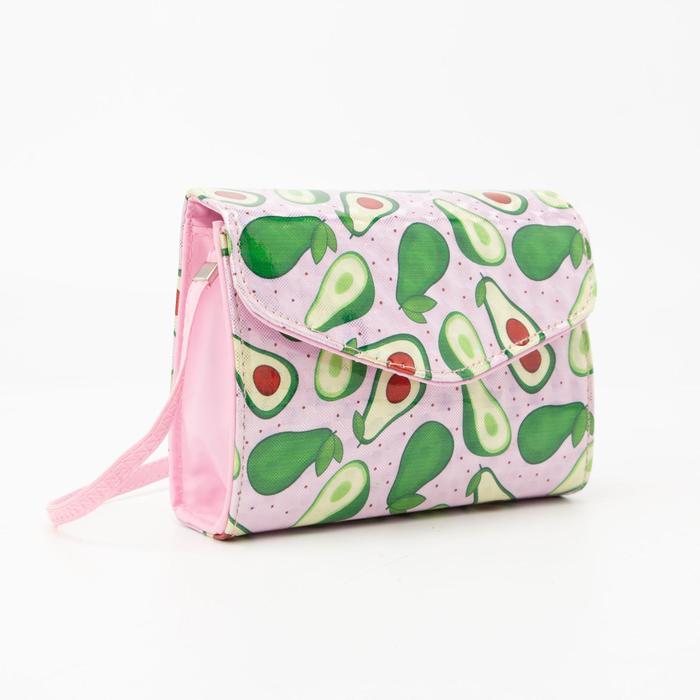 Сумка детская, отдел на клапане, длинный ремень, цвет сиреневый, «Авокадо» 
Сумка детская, отдел на клапане, длинный ремень, цвет сиреневый, «Авокадо»