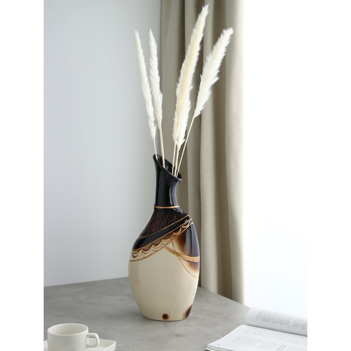 Ваза керамическая "Фараон", напольная, бежевая, 47 см
Ваза керамическая "Фараон", напольная, бежевая, 47 см