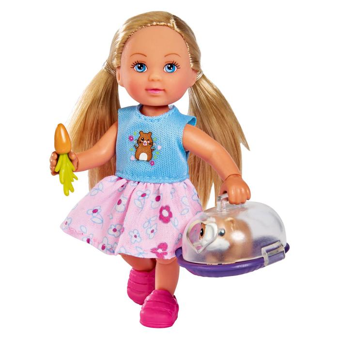 Кукла «Еви» 12 см, с морской свинкой в переноске
Кукла «Еви» 12 см, с морской свинкой в переноске