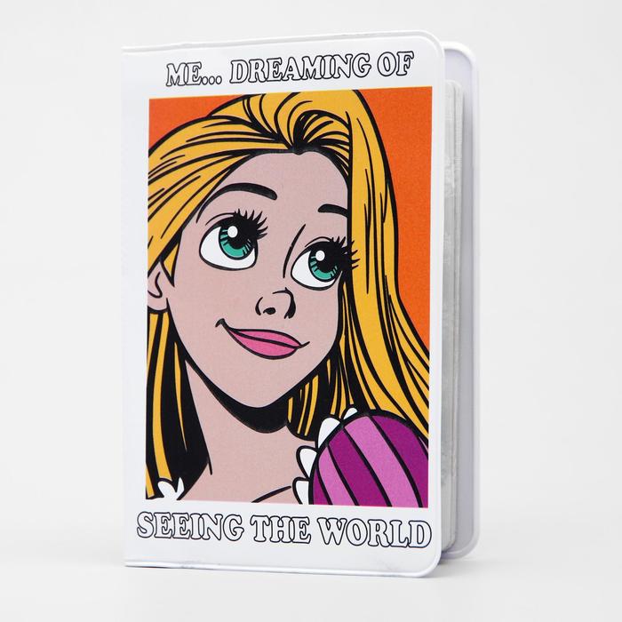 Обложка для паспорта "Me... dreaming of seeing the world", Принцессы
Обложка для паспорта "Me... dreaming of seeing the world", Принцессы