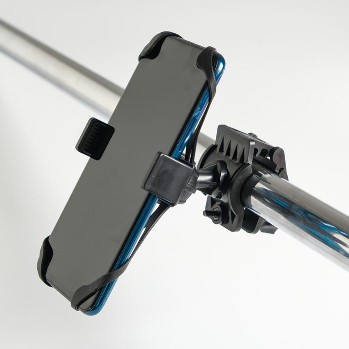 фото Держатель для телефона на велосипед, ширина фиксации 9.3 см, 8х6.5х9.5 см