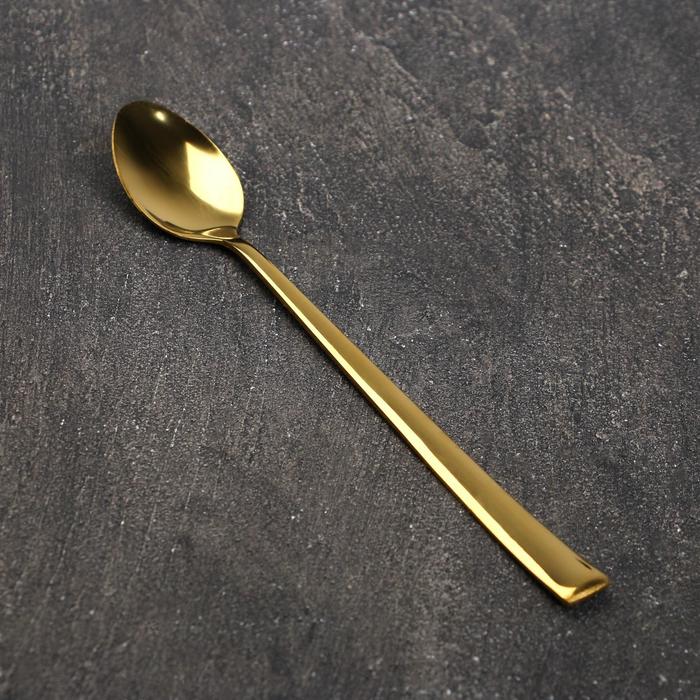 фото Ложка золотая, 18 см