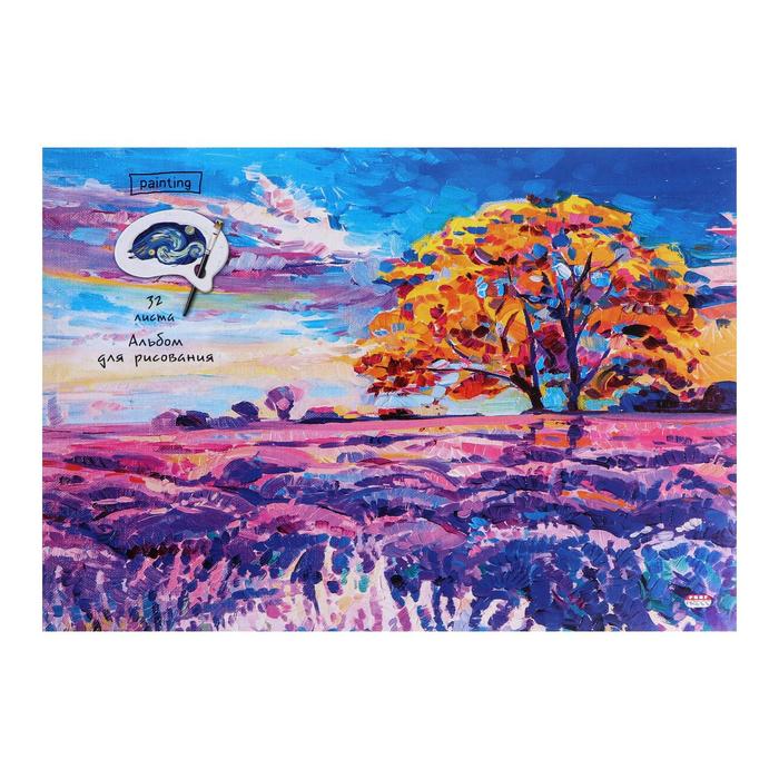 Альбом для рисования А4, 32 листов на клею "Яркая акварель", бумажная обложка, блок 100 г/м²
Альбом для рисования А4, 32 листов на клею "Яркая акварель", бумажная обложка, блок 100 г/м²