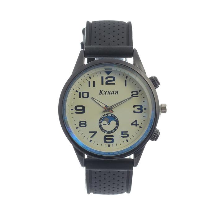Часы наручные мужские Kxuan, d=5 см, ремешок силикон 25.5 см 
Часы наручные мужские Kxuan, d=5 см, ремешок силикон 25.5 см