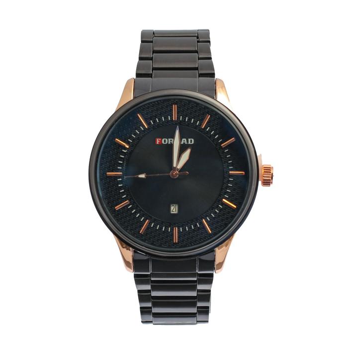 Часы наручные мужские FORRAD, d=5 см. металлический ремешок, с календарём
Часы наручные мужские FORRAD, d=5 см. металлический ремешок, с календарём