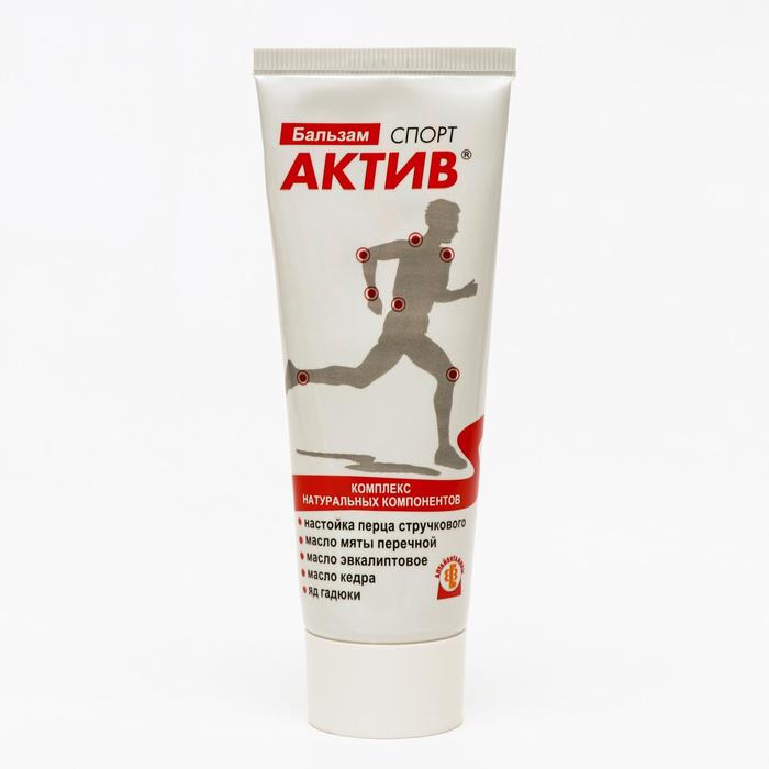 Крем-бальзам «Спорт-Актив», натуральный, 70 г
Крем-бальзам «Спорт-Актив», натуральный, 70 г