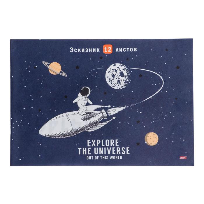 Эскизник А4, 12 листов "Космический сёрфер", бумажная обложка, блок 80 г/м2
Эскизник А4, 12 листов "Космический сёрфер", бумажная обложка, блок 80 г/м2