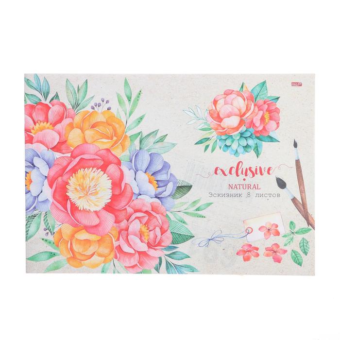Эскизник А4, 8 листов "Цветы и акварель", бумажная обложка, блок 80 г/м²
Эскизник А4, 8 листов "Цветы и акварель", бумажная обложка, блок 80 г/м²