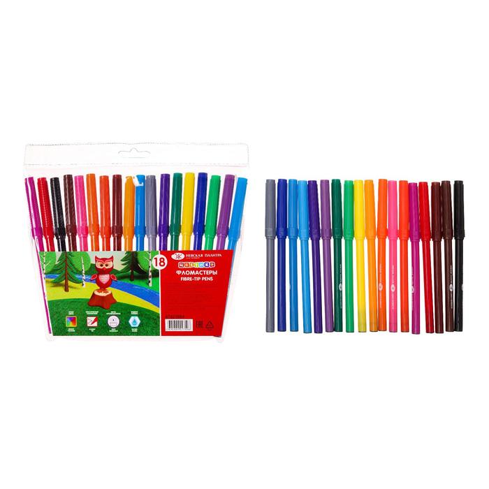 Фломастеры 18 цветов ЗХК "Цветик"
Фломастеры 18 цветов ЗХК "Цветик"