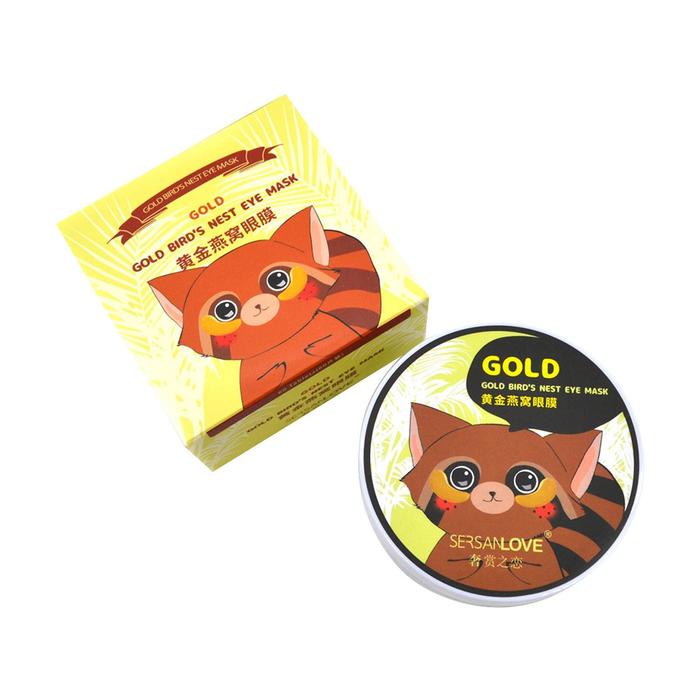 Гидрогелевые патчи для кожи вокруг глаз Sersanlove Gold Birds Nest с экстрактом ласточкиного гнезда и золота, 60 шт
Гидрогелевые патчи для кожи вокруг глаз Sersanlove Gold Birds Nest с экстрактом ласточкиного гнезда и золота, 60 шт