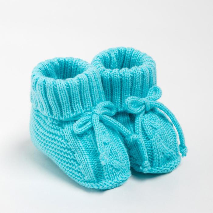 Пинетки детские, цвет бирюзовый, размер 22 (68-74 см)
Пинетки детские, цвет бирюзовый, размер 22 (68-74 см)