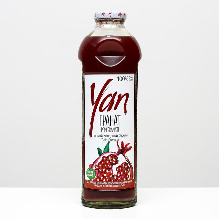 Гранатовый сок прямого холодного отжима YAN, 930 мл.
Гранатовый сок прямого холодного отжима YAN, 930 мл.
