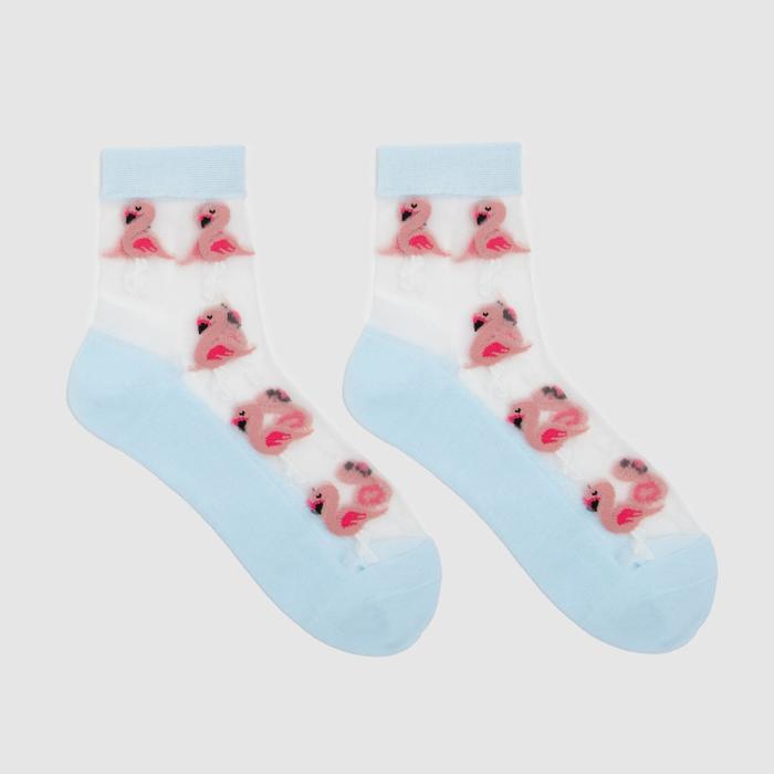 Носки женские стеклянные нжст2020 "Фламинго" цвет голубой, р-р 36-40
Носки женские стеклянные нжст2020 "Фламинго" цвет голубой, р-р 36-40