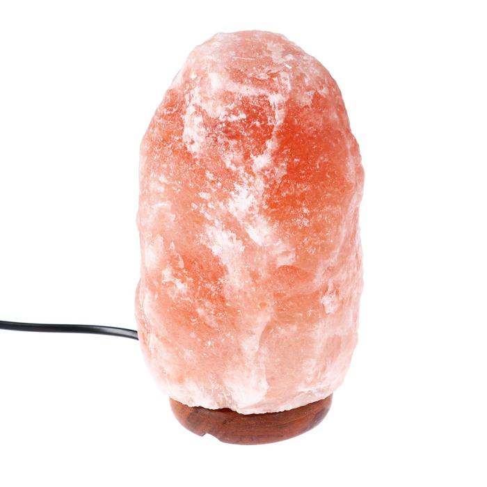 фото Солевая лампа wonder life "скала", 15 вт, 2-3 кг, красная гималайская соль, от сети