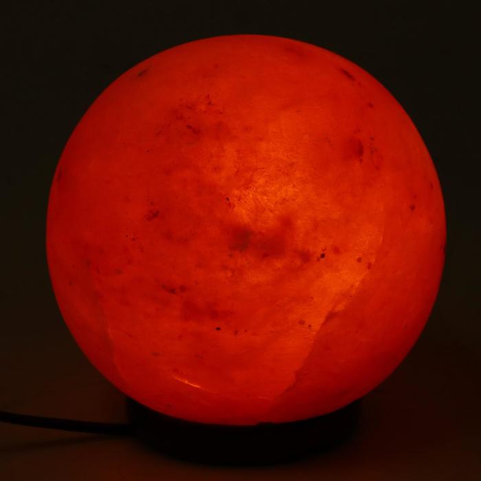 фото Солевая лампа wonder life "шар", 15 вт, гималайская соль, от сети