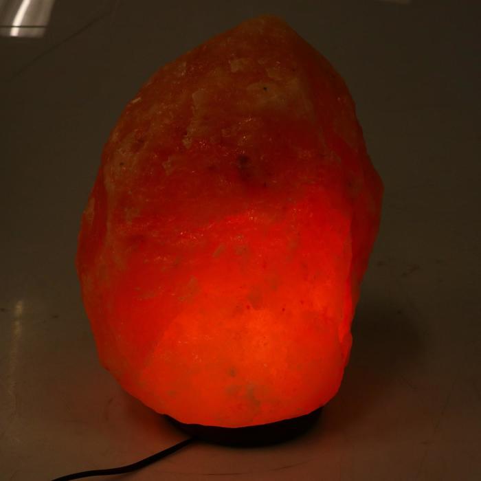 фото Солевая лампа wonder life "скала", 15 вт, 16-25 кг, красная гималайская соль, от сети