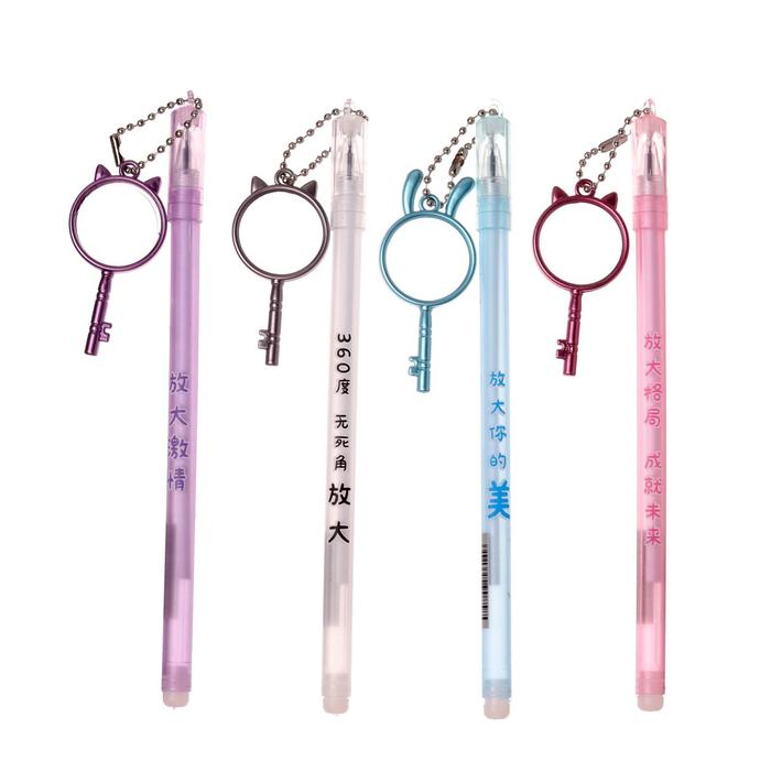 Ручка гелевая-прикол МИКС Ключ-лупа
Ручка гелевая-прикол МИКС Ключ-лупа