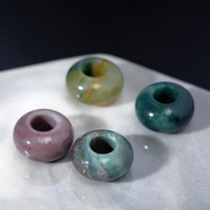 Бусина "Яшма зелёная" d=14мм, d отверстия=5мм
Бусина "Яшма зелёная" d=14мм, d отверстия=5мм