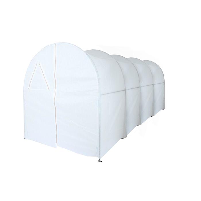 Теплица, 6 × 2 × 2 м, оцинкованный профиль, 20 × 20, ламинированный спанбонд 100 г/м², «МегаЦинк»
Теплица, 6 × 2 × 2 м, оцинкованный профиль, 20 × 20, ламинированный спанбонд 100 г/м², «МегаЦинк»