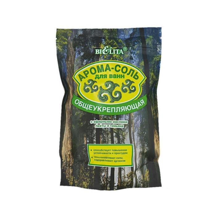 Арома-соль для ванн Belita "ОБЩЕУКРЕПЛЯЮЩАЯ с эфирными маслами пихты и тимьяна", 500г
Арома-соль для ванн Belita "ОБЩЕУКРЕПЛЯЮЩАЯ с эфирными маслами пихты и тимьяна", 500г