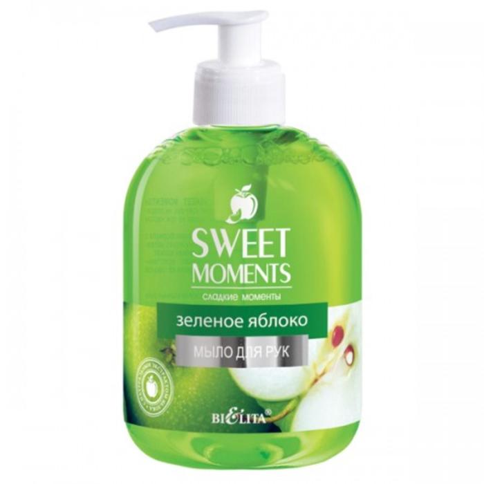 Мыло для рук Belita Sweet moments "ЗЕЛЕНОЕ ЯБЛОКО", 500 мл 
Мыло для рук Belita Sweet moments "ЗЕЛЕНОЕ ЯБЛОКО", 500 мл