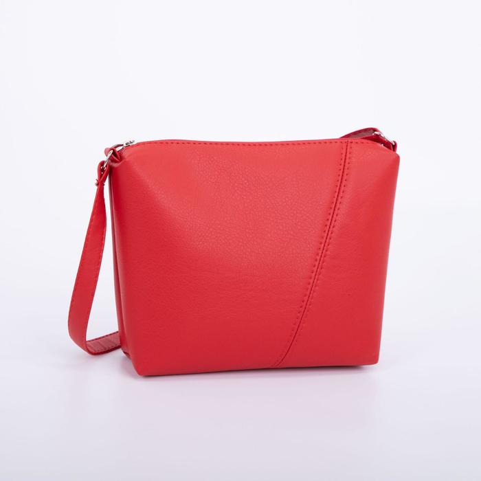 Сумка женская, отдел на молнии, длинный ремень, цвет красный
Сумка женская, отдел на молнии, длинный ремень, цвет красный