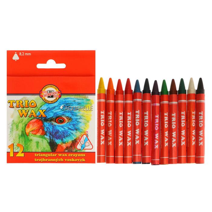 Мелки восковые акварельные 12цв Koh-i-Noor TRIO 8252, D=8,2мм, L=90мм, карт/уп, европодвес
Мелки восковые акварельные 12цв Koh-i-Noor TRIO 8252, D=8,2мм, L=90мм, карт/уп, европодвес