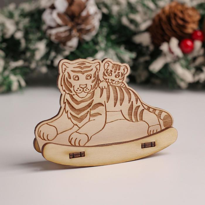 Качалка "Тигрица с тигренком", 10х7х2,1 см