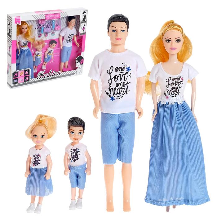 Набор кукол «Счастливая Семья» с малышами и аксессуарами
Набор кукол «Счастливая Семья» с малышами и аксессуарами