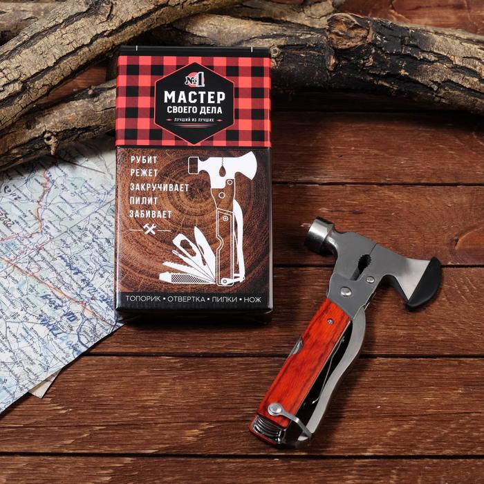 Мультитул с молотком и топориком, 16,5 х 9 см
Мультитул с молотком и топориком, 16,5 х 9 см