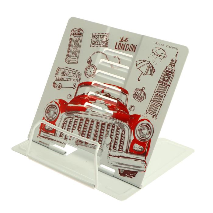 Подставка для книг металлическая "Красный автомобиль. Лондон", с регулируемым наклоном
Подставка для книг металлическая "Красный автомобиль. Лондон", с регулируемым наклоном