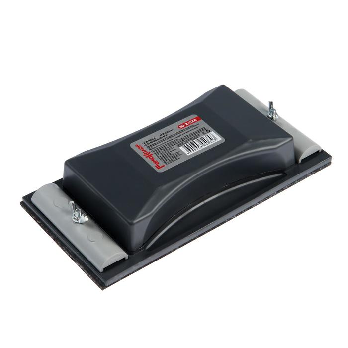 Брусок для шлифования "РемоКолор", 210х105 мм, пластиковое основание, резиновая накладка
Брусок для шлифования "РемоКолор", 210х105 мм, пластиковое основание, резиновая накладка