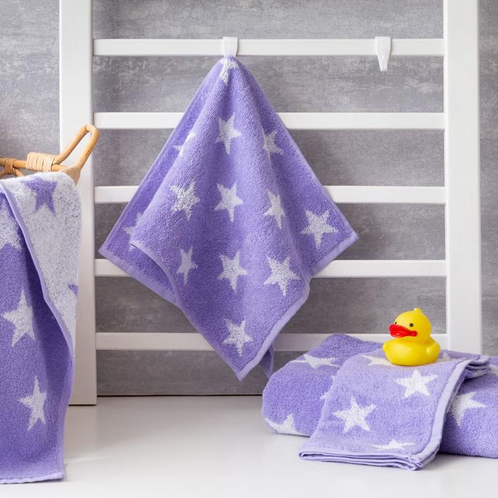 Полотенце махровое Крошка Я «Звездочки» 30х60 см, цвет лаванда, 100% хлопок, 360г/м2
Полотенце махровое Крошка Я «Звездочки» 30х60 см, цвет лаванда, 100% хлопок, 360г/м2