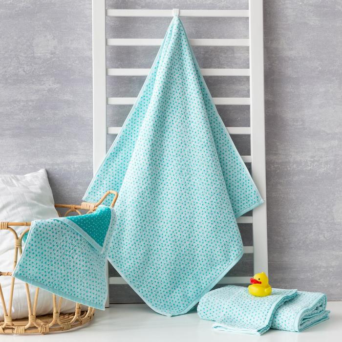 Полотенце махровое Крошка Я «Крапинка» 70х130 см, цвет бирюзовый, 100% хлопок, 360г/м2
Полотенце махровое Крошка Я «Крапинка» 70х130 см, цвет бирюзовый, 100% хлопок, 360г/м2