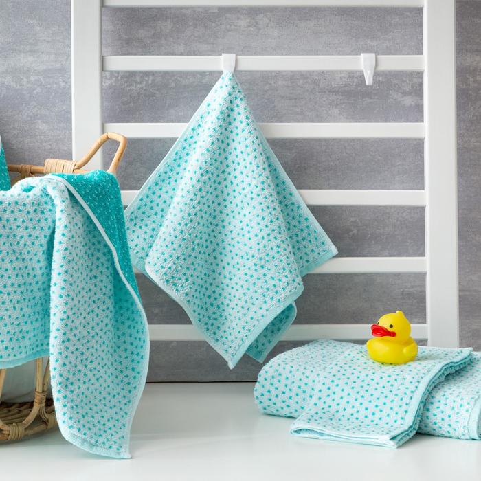 Полотенце махровое Крошка Я «Крапинка» 30х60 см, цвет бирюзовый, 100% хлопок, 360г/м2
Полотенце махровое Крошка Я «Крапинка» 30х60 см, цвет бирюзовый, 100% хлопок, 360г/м2