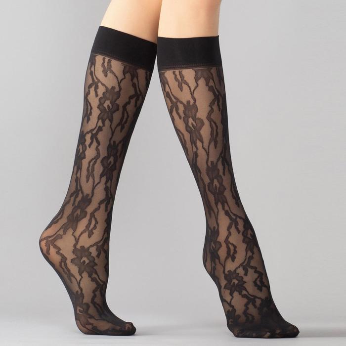 Гольфы женские DG 02 20 ден цвет чёрный (nero), размер 23-25 (36-40)
Гольфы женские DG 02 20 ден цвет чёрный (nero), размер 23-25 (36-40)