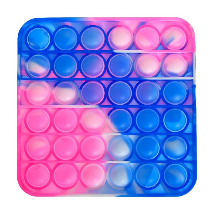 Сенсорная развивающая игра POP IT, квадратная, многоцветная, цвет МИКС
Сенсорная развивающая игра POP IT, квадратная, многоцветная, цвет МИКС