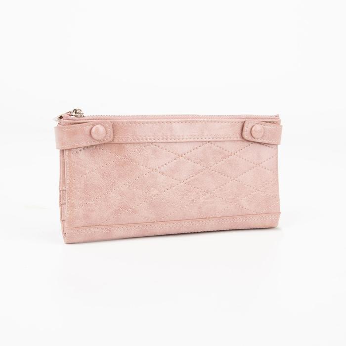 Кошелёк на кнопке, цвет розовый
Кошелёк на кнопке, цвет розовый