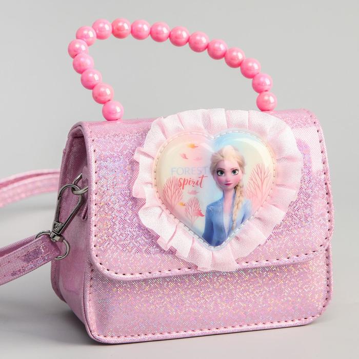 Сумка детская «Холодное сердце», отдел на клапане, дл ремень 
Сумка детская «Холодное сердце», отдел на клапане, дл ремень