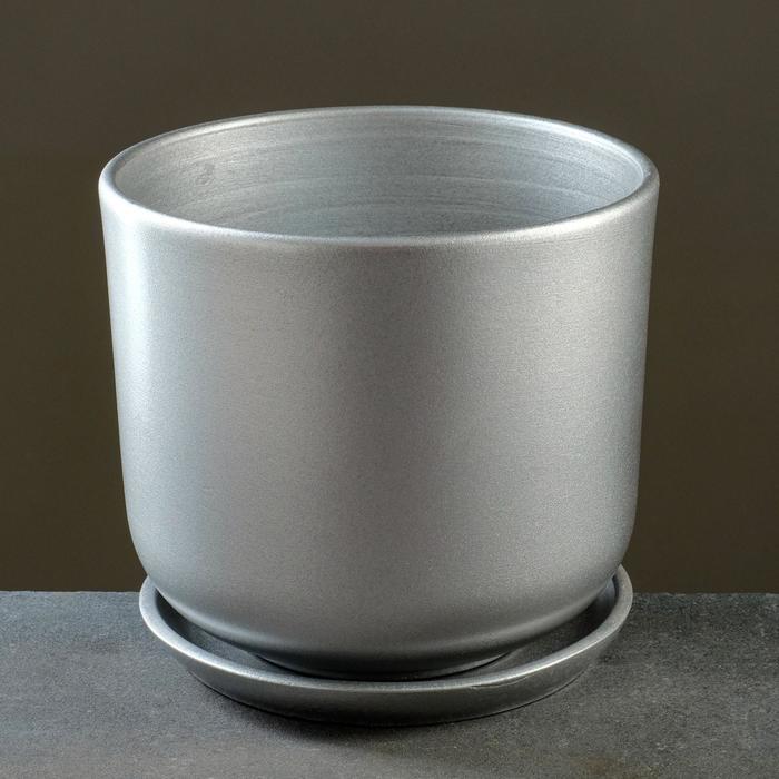 Горшок цветочный "Металлик" № 5 (D22) Цилиндр, 5,4 л
Горшок цветочный "Металлик" № 5 (D22) Цилиндр, 5,4 л