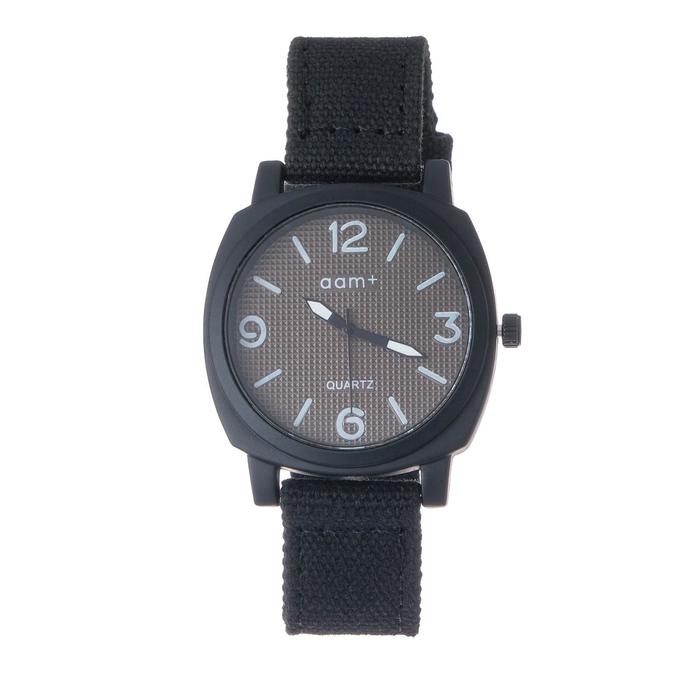 Часы наручные мужские Aam d=4.5 см, ремешок текстиль 25 см, чёрный
Часы наручные мужские Aam d=4.5 см, ремешок текстиль 25 см, чёрный